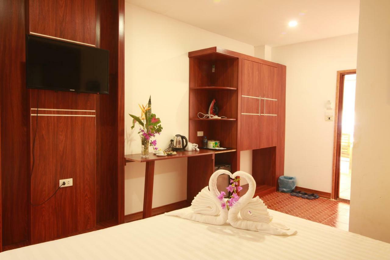 Vang Vieng Victory Hotel Bagian luar foto